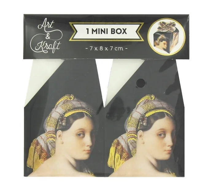 Emballages<Boutiques de musées Mini boîte cadeau Odalisque