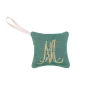 Art De La Maison<Boutiques de musées Mini-coussin parfumé vert Monogramme de Marie-Antoinette