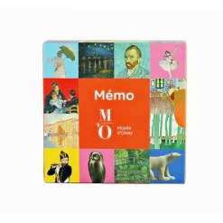 Boutiques de musées Mémo Musée d'Orsay - Jeu Mémory 60 cartes Discount