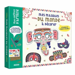 Boutiques de musées Mon coffret d'artiste - Mes masques du monde à décorer Online