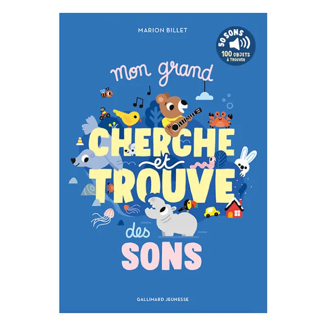 Boutiques de musées Mon grand cherche et trouve des sons New