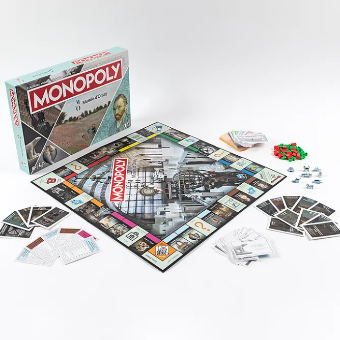 Jeux<Boutiques de musées Monopoly Musée d'Orsay