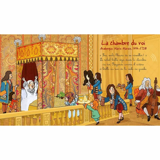 Boutiques de musées Mon petit château de Versailles en musique Outlet