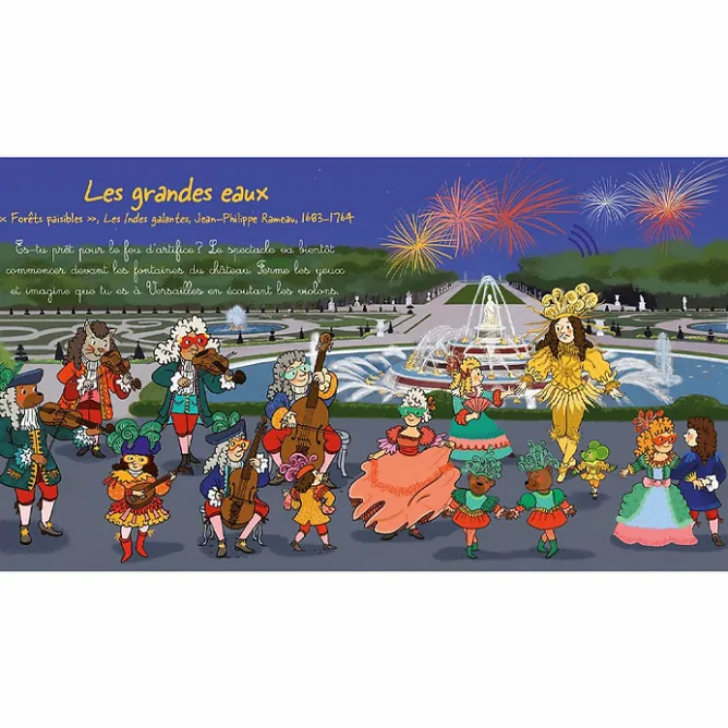 Boutiques de musées Mon petit château de Versailles en musique Outlet