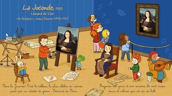 Livres Jeunesse<Boutiques de musées Mon petit Louvre en musique