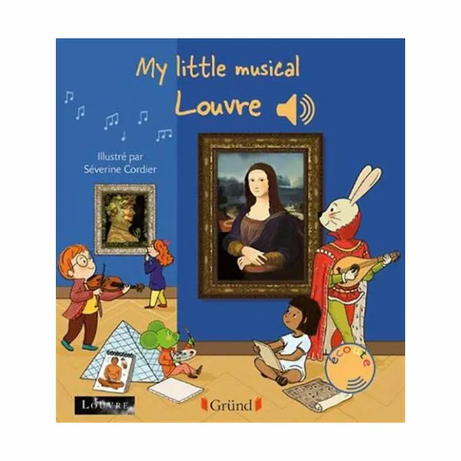 Livres Jeunesse<Boutiques de musées Mon petit Louvre en musique