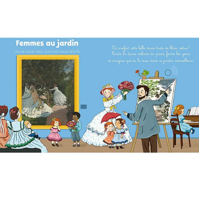 Boutiques de musées Mon petit musée d'Orsay en musique Sale