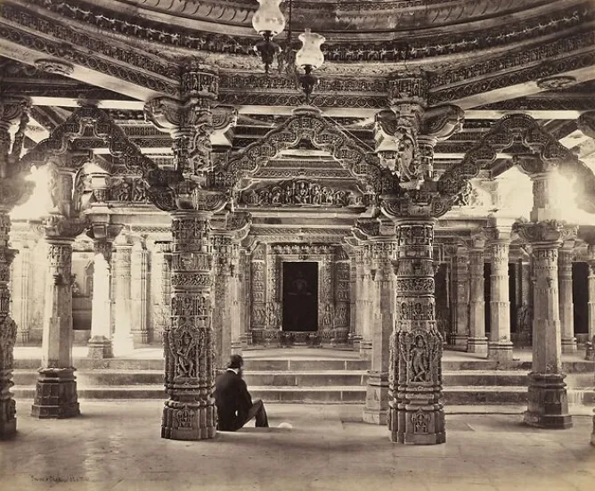 Affiches D'Art<Boutiques de musées Mont Abu. Delwara, temple de Vimala Vasahi, 1870 (affiches d'art)