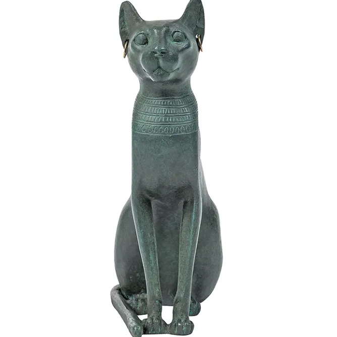 Antiquités Orientales Et Égyptiennes<Boutiques de musées Moulage Chatte de la déesse Bastet - Bronze