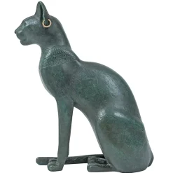 Antiquités Orientales Et Égyptiennes<Boutiques de musées Moulage Chatte de la déesse Bastet - Bronze