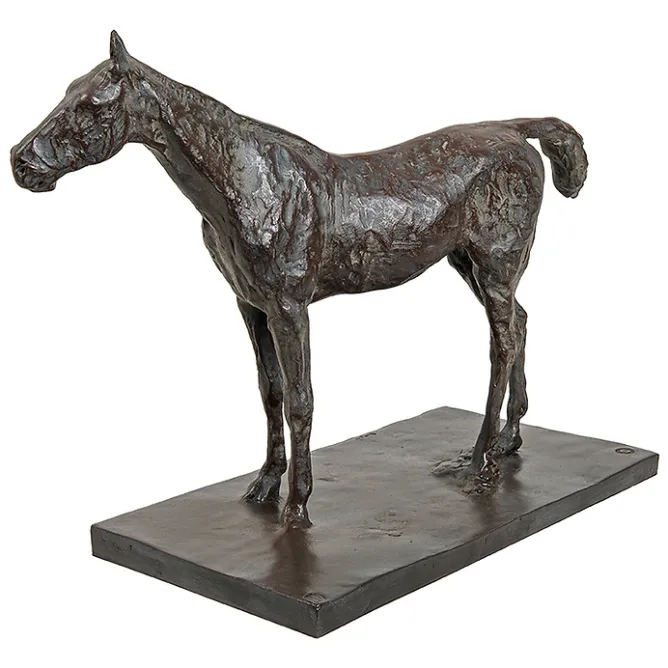 Art Européen<Boutiques de musées Moulage Cheval à l'arrêt Edgar Degas - Bronze