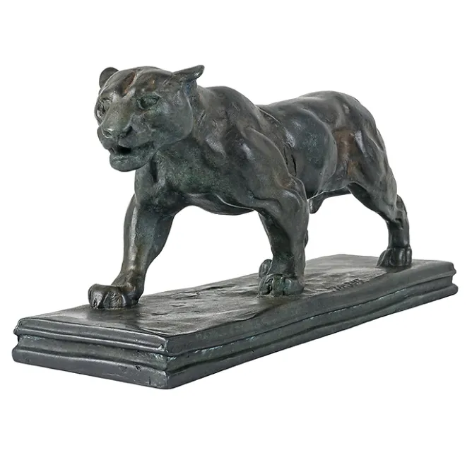 Art Européen<Boutiques de musées Moulage Jaguar marchant Antoine-Louis Barye - Bronze
