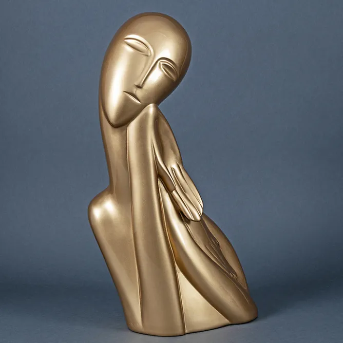 Boutiques de musées Moulage Jeune fille aux mains repliées Ossip Zadkine Clearance
