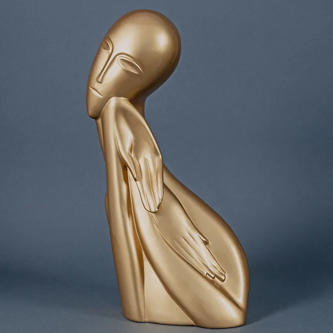 Boutiques de musées Moulage Jeune fille aux mains repliées Ossip Zadkine Clearance