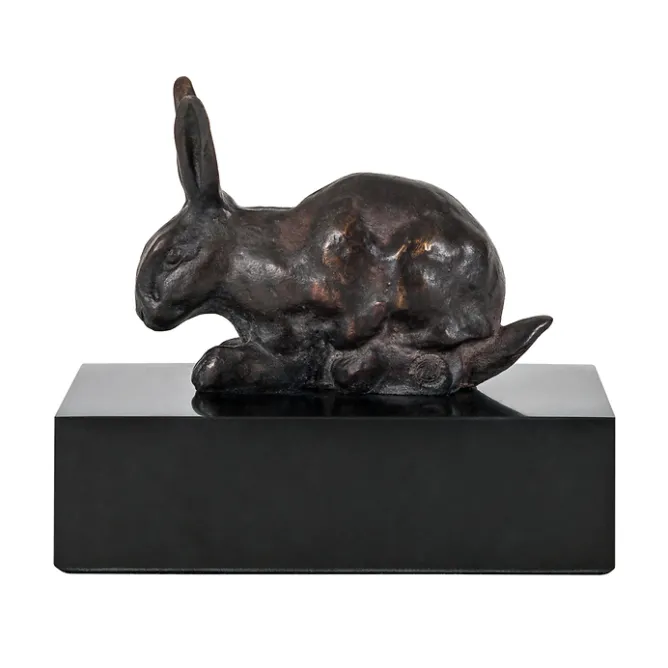 Boutiques de musées Moulage Lapin couché Barye Outlet