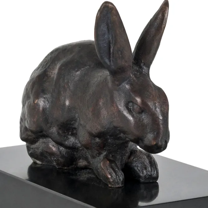 Boutiques de musées Moulage Lapin couché Barye Outlet