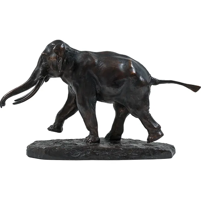 Art Européen<Boutiques de musées Moulage Éléphant courant Antoine-Louis Barye - Bronze