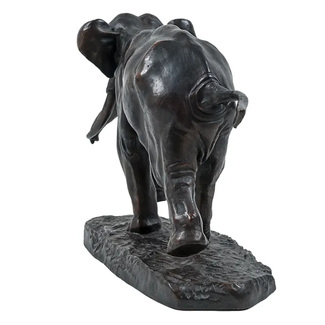 Art Européen<Boutiques de musées Moulage Éléphant courant Antoine-Louis Barye - Bronze