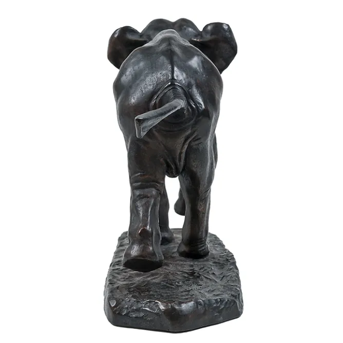 Art Européen<Boutiques de musées Moulage Éléphant courant Antoine-Louis Barye - Bronze