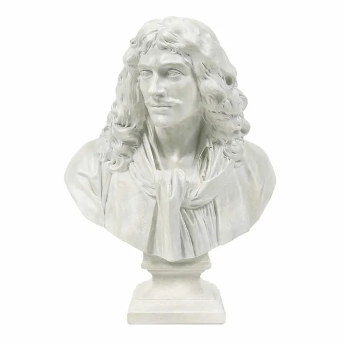 Boutiques de musées Moulage Petit buste de Jean-Baptiste Poquelin, dit Molière - Jean Antoine Houdon
