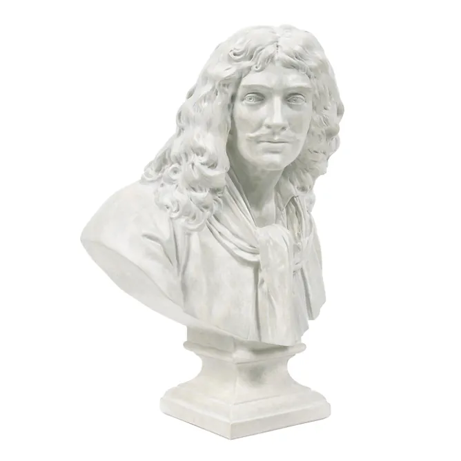 Boutiques de musées Moulage Petit buste de Jean-Baptiste Poquelin, dit Molière - Jean Antoine Houdon