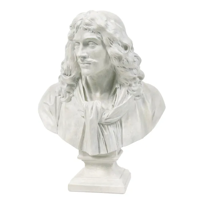 Boutiques de musées Moulage Petit buste de Jean-Baptiste Poquelin, dit Molière - Jean Antoine Houdon