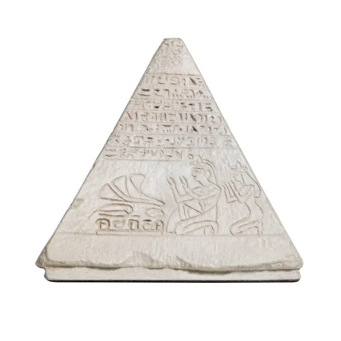 Antiquités Orientales Et Égyptiennes<Boutiques de musées Moulage Pyramidion de Bennebensekhauf