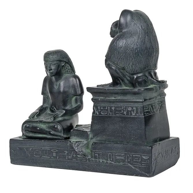 Boutiques de musées Moulage Scribe royal Nebmertouf et Dieu Thot Clearance