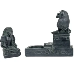 Boutiques de musées Moulage Scribe royal Nebmertouf et Dieu Thot Clearance