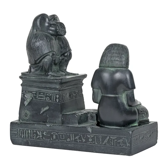 Boutiques de musées Moulage Scribe royal Nebmertouf et Dieu Thot Clearance