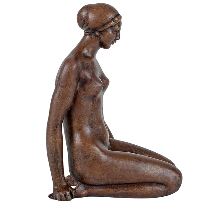 Boutiques de musées Moulage Statuette Femme assise sur ses talons d'après Aristide Maillol Sale