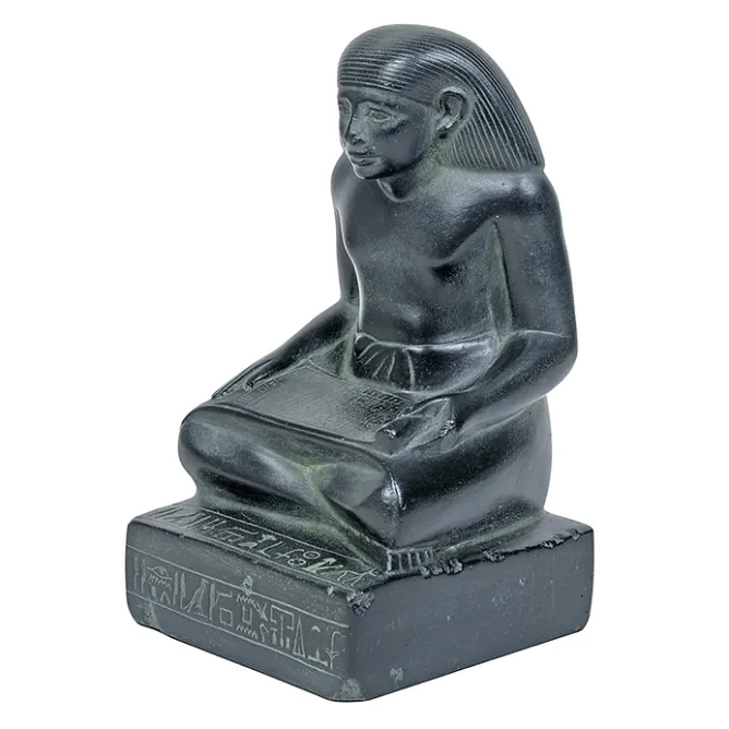 Boutiques de musées Moulage Statuette égyptienne du scribe Iay Clearance