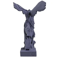 Antiquités Gallo-Romaines & Gréco-Romaines<Boutiques de musées Moulage Victoire de Samothrace 34 cm - Bleu poudre