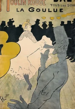 Boutiques de musées Moulin Rouge, bal tous les soirs, la Goulue (panneaux acryliques) Best