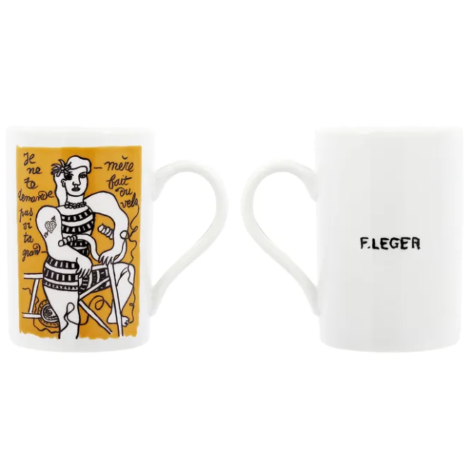 Art De La Table<Boutiques de musées Mug Fernand Léger - Je ne te demande pas si ta grand-mère fait du vélo