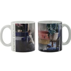 Art De La Table<Boutiques de musées Mug Harriet Backer - Intérieur bleu