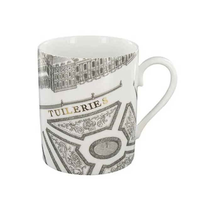 Art De La Table<Boutiques de musées Mug Plan de Turgot - Or