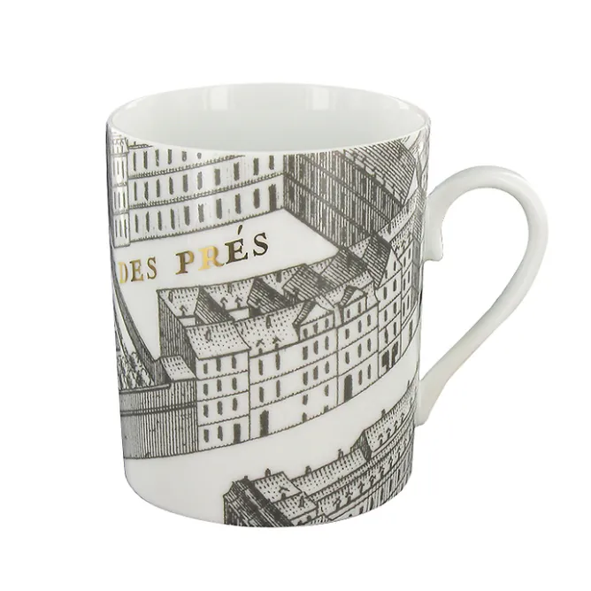 Art De La Table<Boutiques de musées Mug Plan de Turgot - Or
