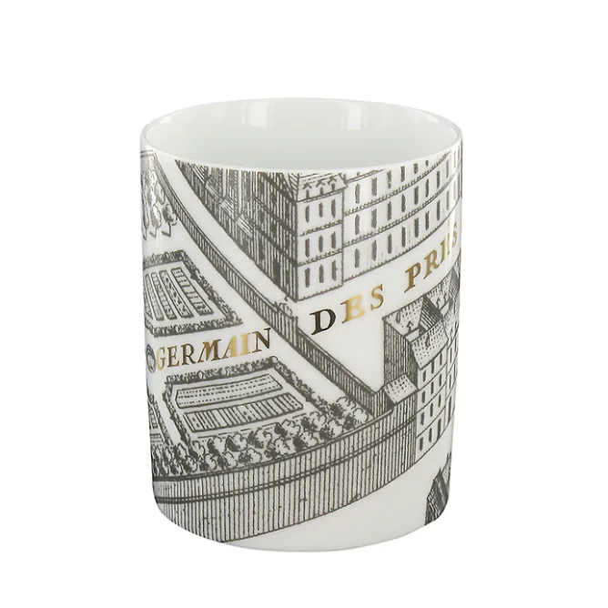 Art De La Table<Boutiques de musées Mug Plan de Turgot - Or