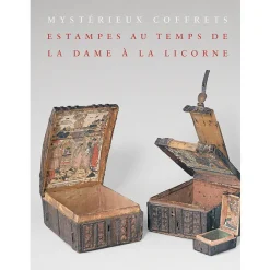 Boutiques de musées Mystérieux coffrets - Estampes au temps de la Dame à la Licorne - Catalogue d'exposition
