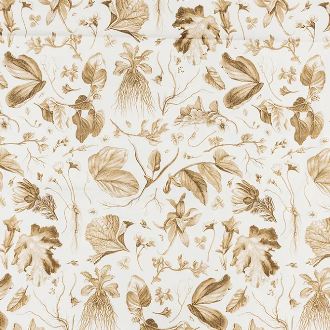 Art De La Table<Boutiques de musées Nappe bronze Herbier du roi - Maison Baluchon