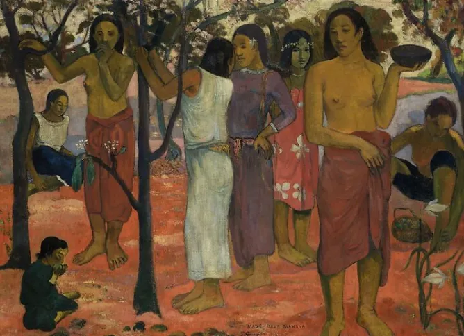 Toiles Sans Cadre|Toiles Sur Châssis<Boutiques de musées Nave nave mahana dit aussi Jours délicieux (toiles sans cadre)