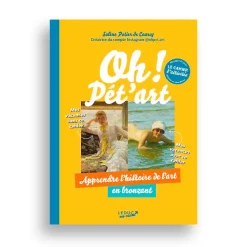 Boutiques de musées Oh ! Pet'art, cahier d'activités - Apprendre l'histoire de l'art en bronzant Sale
