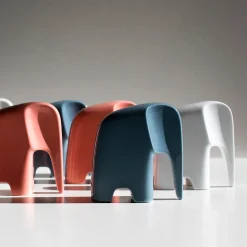Boutiques de musées Olifant - Éléphant en porcelaine - Rose - Caussa Hot