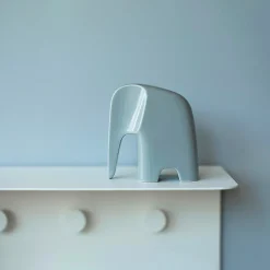 Design|Art De La Maison<Boutiques de musées Olifant - Éléphant en porcelaine - Gris soie - Caussa