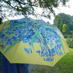 Boutiques de musées Parapluie pliable Vincent van Gogh - Les iris - Van Gogh Museum Amsterdam® Outlet