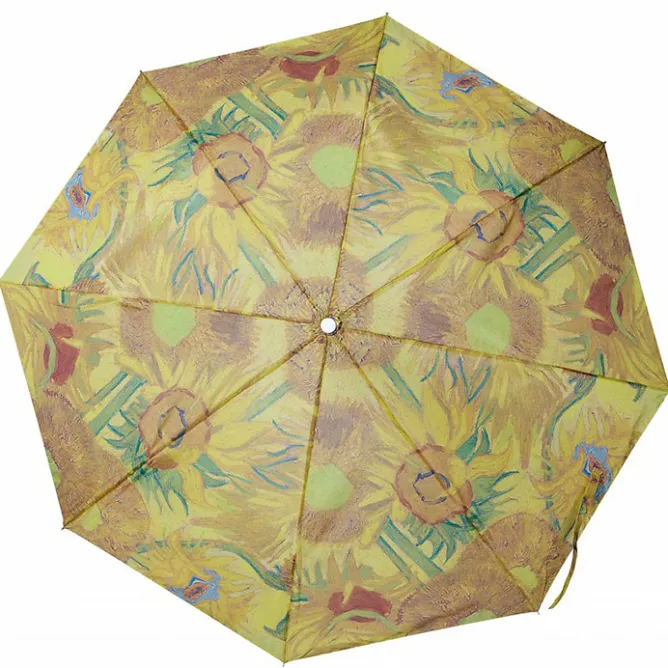 Parapluies<Boutiques de musées Parapluie pliable Vincent van Gogh - Les tournesols - Van Gogh Museum Amsterdam®