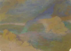 Panneaux Aluminium|Panneaux Acryliques<Boutiques de musées Paysage de montagne avec rochers au premier plan (panneaux aluminium)
