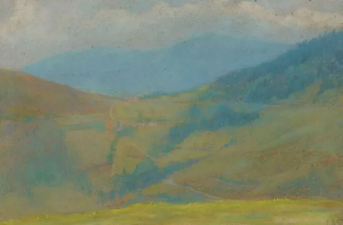 Panneaux Aluminium|Panneaux Acryliques<Boutiques de musées Paysage de montagne I/II (panneaux aluminium)