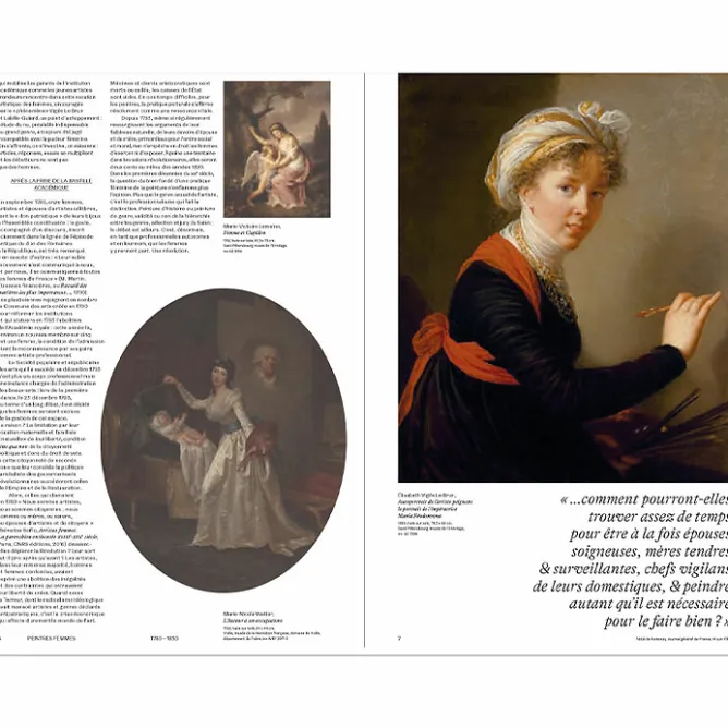 Boutiques de musées Peintres femmes - 1780-1830 - Naissance d'un combat - Journal de l'exposition Best